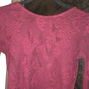 Free People Lace Cropped Top